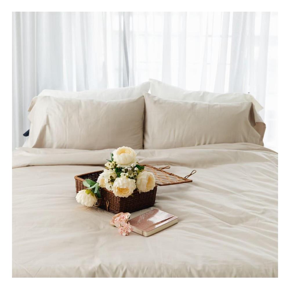 ชุดผ้าปูที่นอน 3.5 ฟุต 3 ชิ้น BENEATH GOLDEN SAND สี CREAM