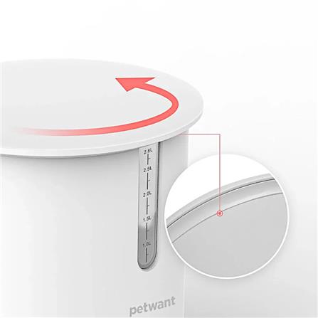 เครื่องให้อาหารสัตว์เลี้ยงอัตโนมัติ PETWANT F3_2