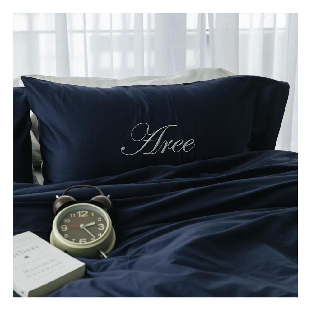 ชุดผ้าปูที่นอน 3.5 ฟุต 3 ชิ้น BENEATH NAVY BLUE