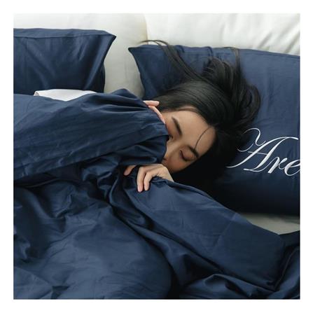 ชุดผ้าปูที่นอน 3.5 ฟุต 3 ชิ้น BENEATH NAVY BLUE_3
