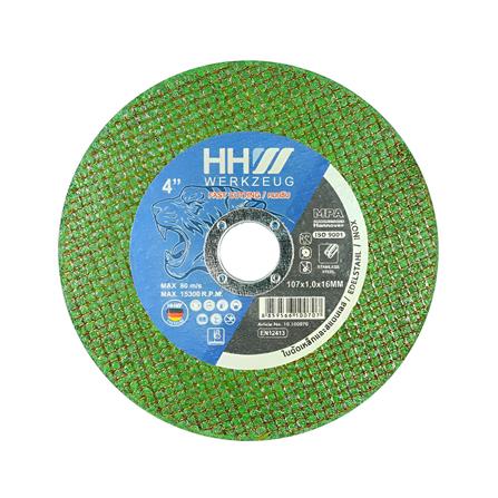 ใบตัดเหล็ก HHW FAST CUT 4 นิ้ว x 1.0 มม._0