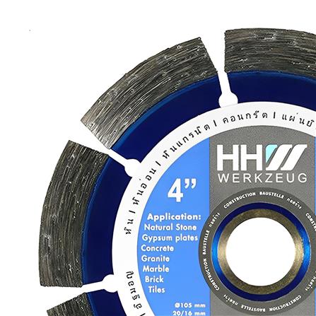 ใบตัดเพชรงานก่อสร้าง HHW 4 นิ้ว/105 มม._1