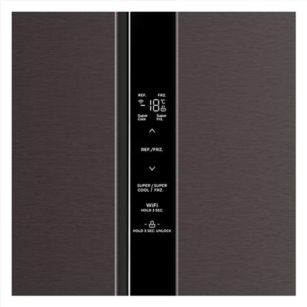 ตู้เย็น SIDE BY SIDE TOSHIBA GR-RS600WI-PMT(37) 16.2 คิว SATIN GREY อินเวอร์เตอร์_4