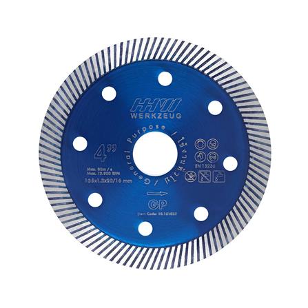 ใบตัดเพชร HHW GP TURBO 4 นิ้ว/105 มม._0