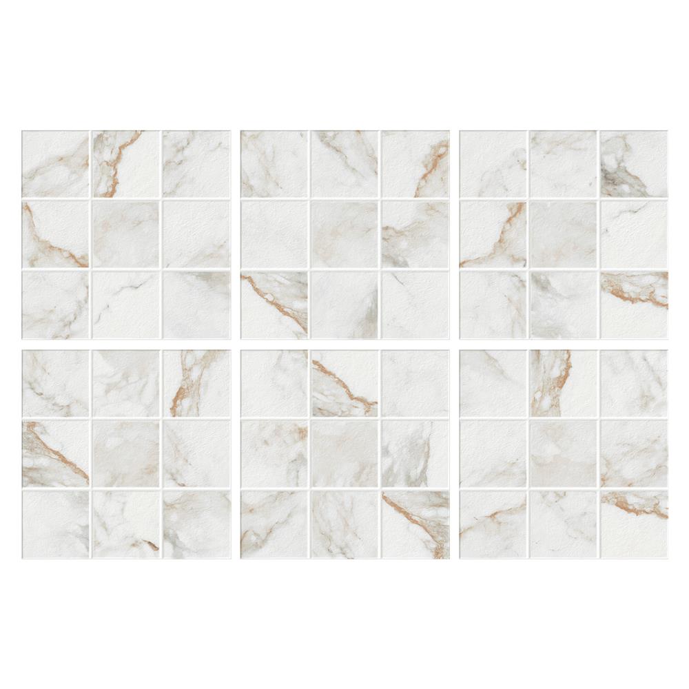 กระเบื้องพื้นพอร์ซเลน 30x30 ซม. COTTO มาโม่ อีร่า (HYG) ขาว PM 1M2