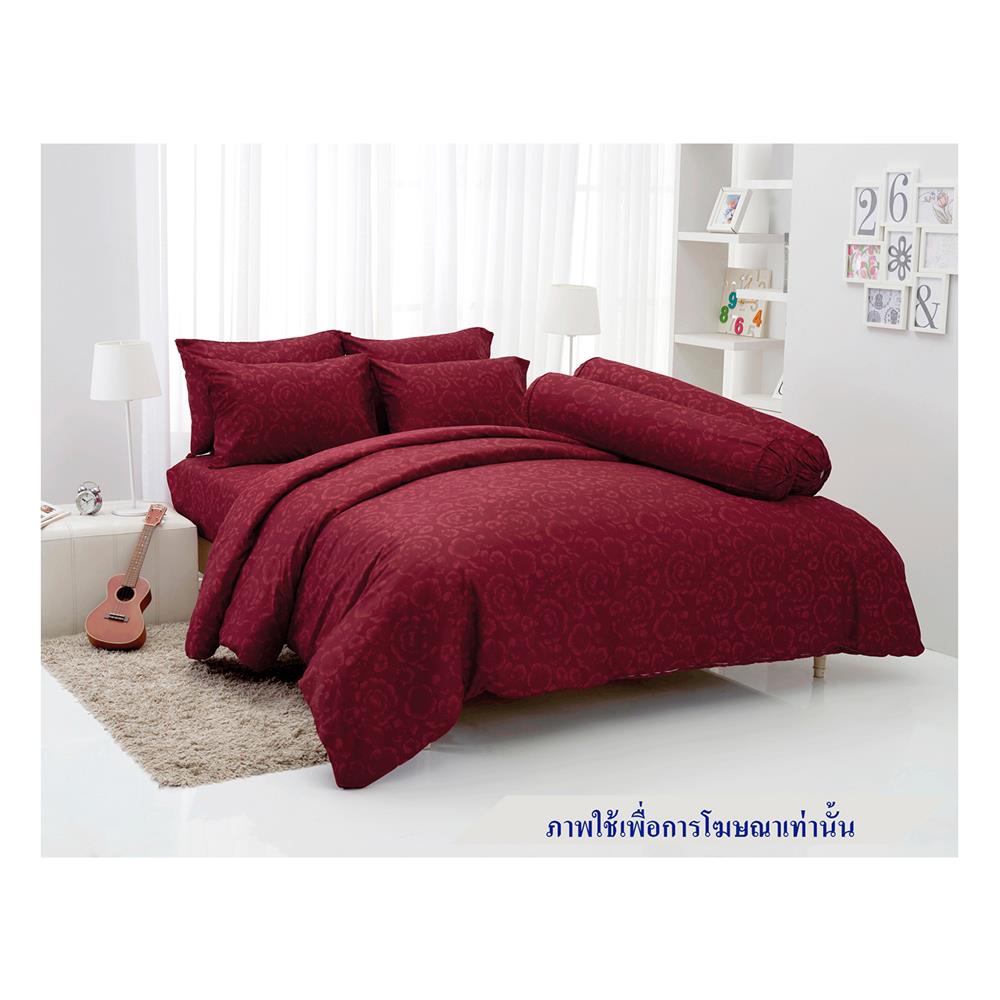 ชุดผ้าปูที่นอน 5 ฟุต 6 ชิ้น TULIP DELIGHT 60205-DL089