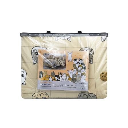 ชุดผ้าปูที่นอน 5 ฟุต 6 ชิ้น TULIP ทูลหัวของบ่าว 60205-DLC096_3