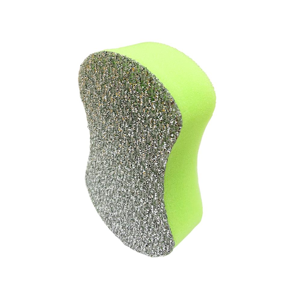 ฟองน้ำพร้อมใยขัด POLY-BRITE ULTRA SILVER 3x4.5 นิ้ว