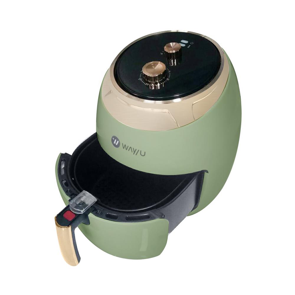 หม้อทอด WAY U WU-AF75 6 ลิตร สีเขียว