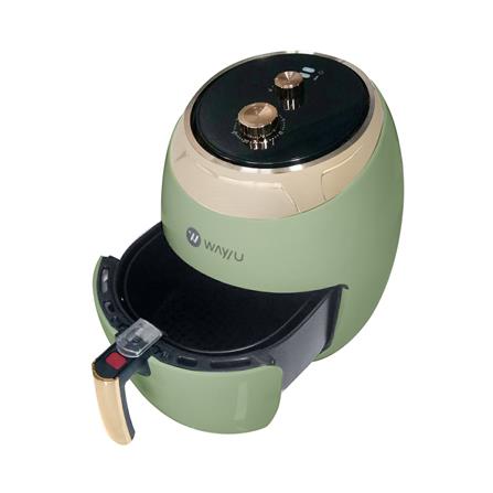 หม้อทอด WAY U WU-AF75 6 ลิตร สีเขียว_2