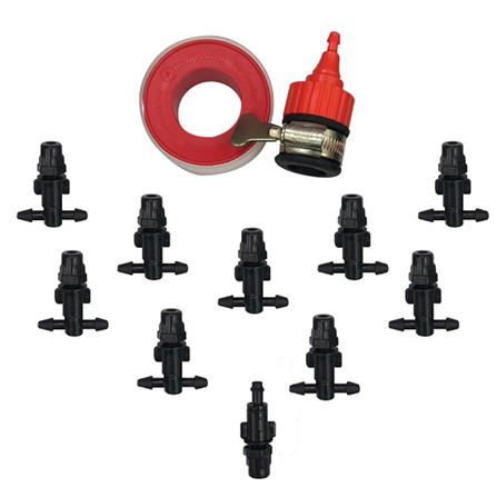 ชุดหัวพ่นหมอก TOWAI 10 หัว พร้อมสายไมโคร 5/7มม.X5ม._1