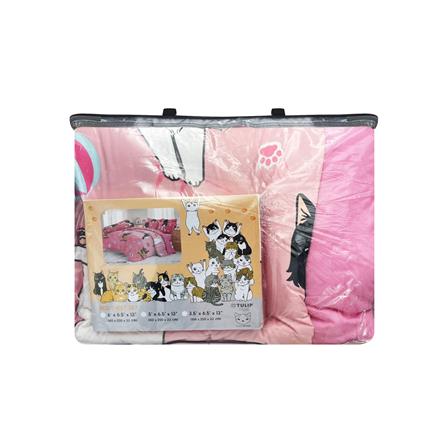 ชุดผ้าปูที่นอน 5 ฟุต 6 ชิ้น TULIP ทูลหัวของบ่าว 60205-DLC080_3