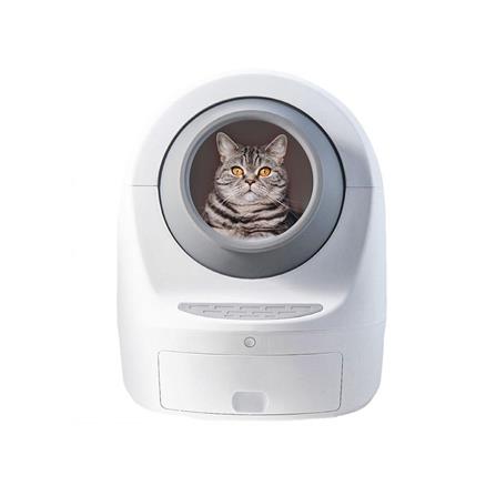 ห้องน้ำแมวอัตโนมัติ MEET สีเทา_3