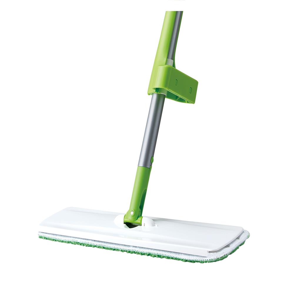 ไม้ม็อบถูพื้นมีที่รีดน้ำในตัวพร้อมแปรงขูดสิ่งสกปรก SCOTCH-BRITE HANDS-FREE สีเขียว