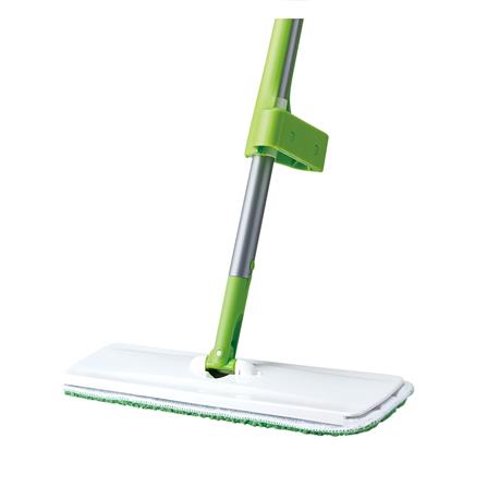 ไม้ม็อบถูพื้นมีที่รีดน้ำในตัวพร้อมแปรงขูดสิ่งสกปรก SCOTCH-BRITE HANDS-FREE สีเขียว_1