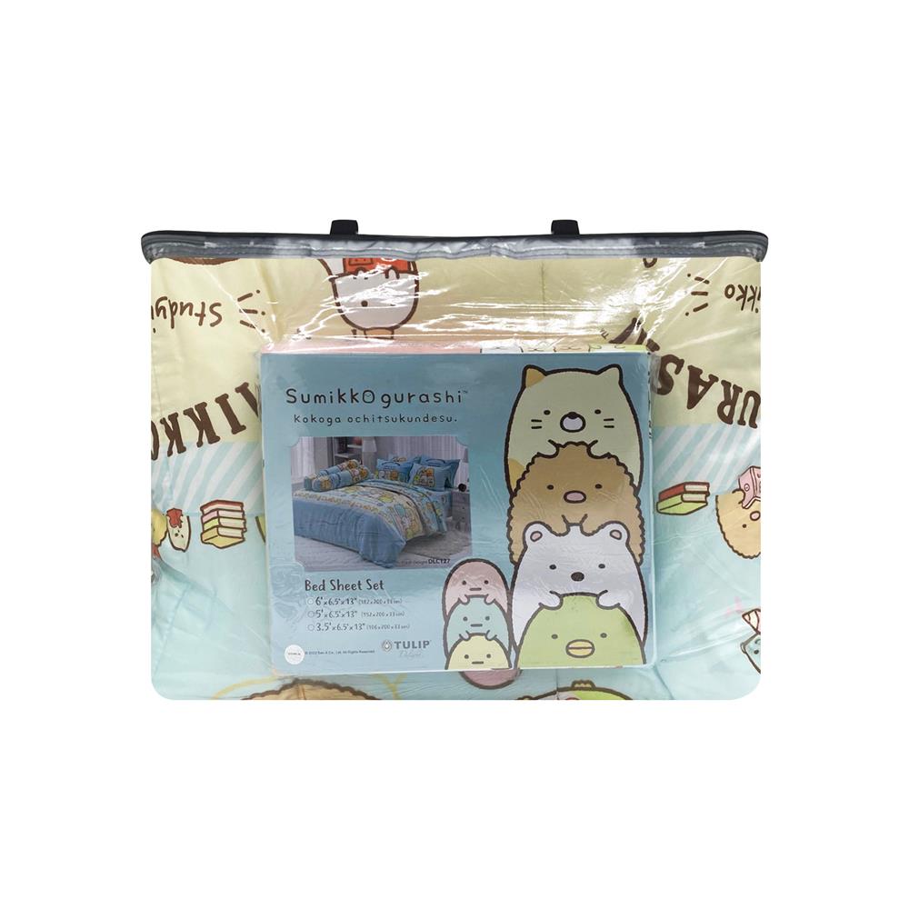 ชุดผ้าปูที่นอน 5 ฟุต 6 ชิ้น TULIP SUMIKKO 60205-DLC127