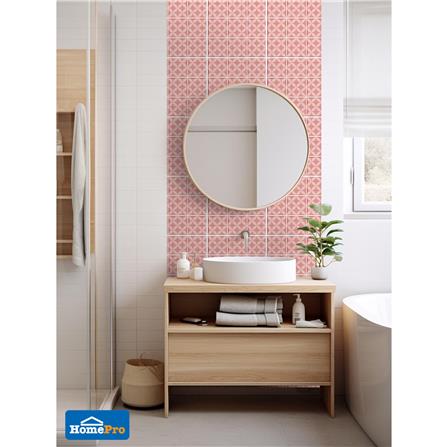 โมเสคแก้ว 30x30 ซม. GLASCERA ลอร์ลา พิ้งค์ โกลด์ สีชมพู_3