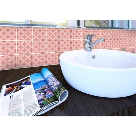 โมเสคแก้ว 30x30 ซม. GLASCERA ลอร์ลา พิ้งค์ โกลด์ สีชมพู_6