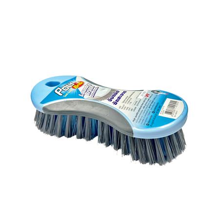 แปรงซักผ้า POLY-BRITE สีฟ้า/เทา_1