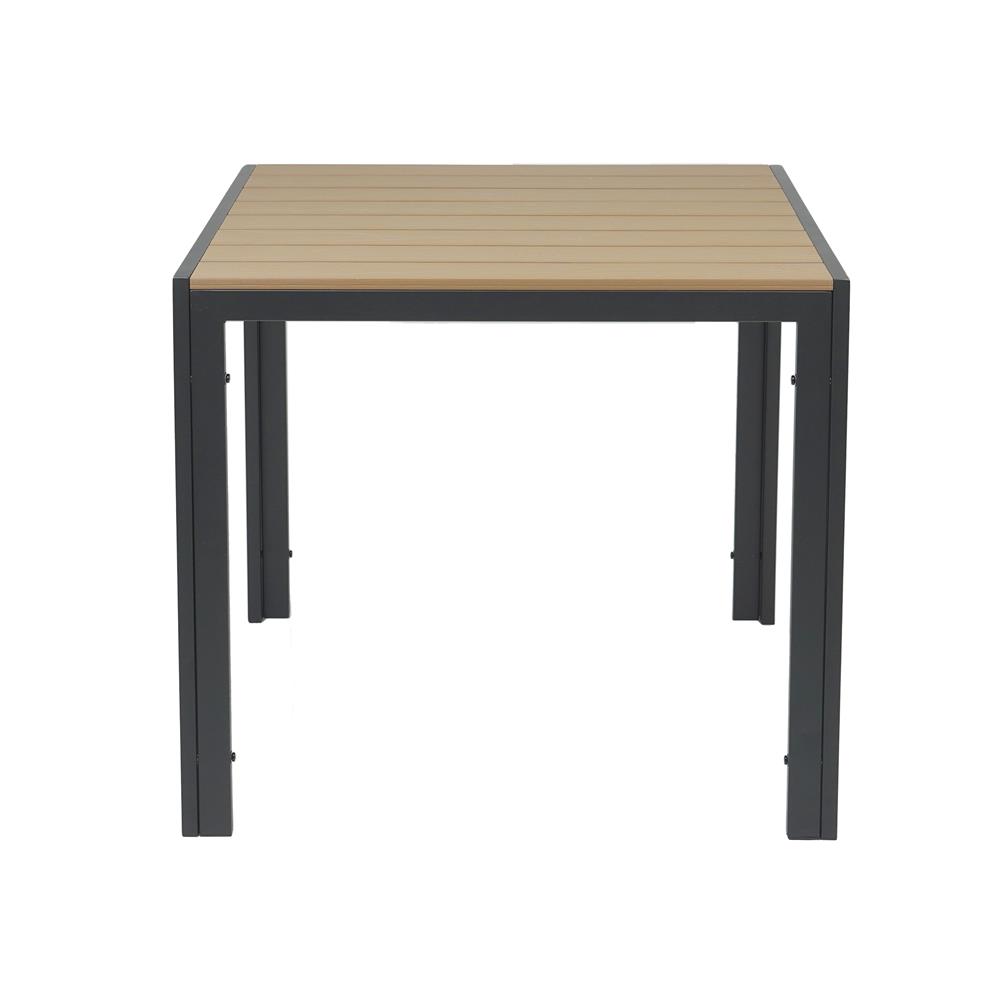 โต๊ะไม้พลาสวูด SPRING AMBER 80 ซม. สีดำ/น้ำตาล