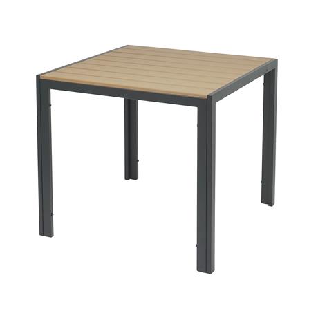 โต๊ะไม้พลาสวูด SPRING AMBER 80 ซม. สีดำ/น้ำตาล