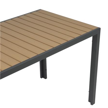 โต๊ะไม้พลาสวูด SPRING AMBER 130 ซม. สีดำ/น้ำตาล_3