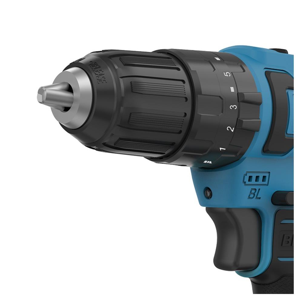 สว่านกระแทกไร้สาย (พร้อมแบตเตอรี่) ROWEL RW-120HBL 12 โวลต์