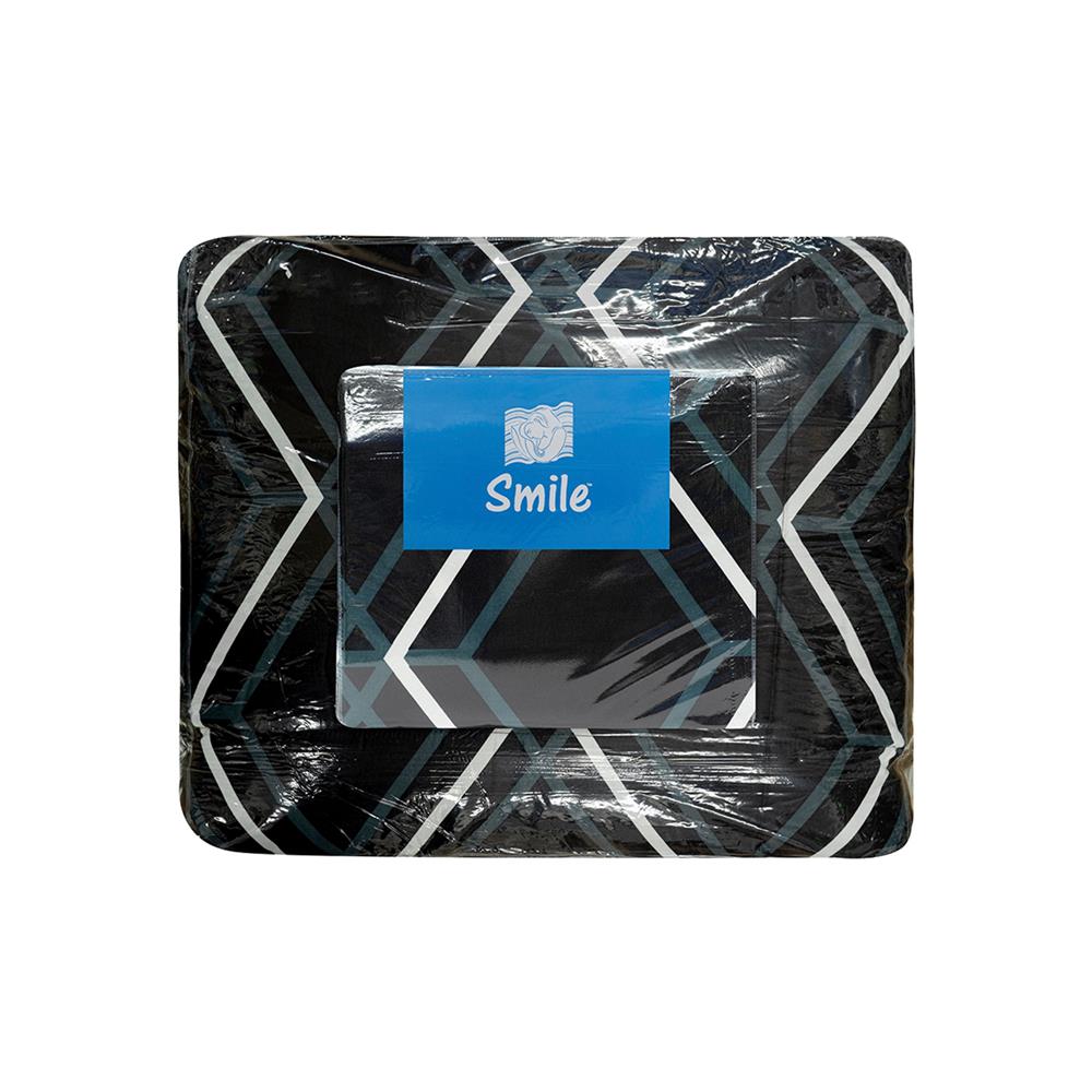 ชุดผ้าปูที่นอน 6 ฟุต 6 ชิ้น PICASSO SMILE สี LIMA BROWN