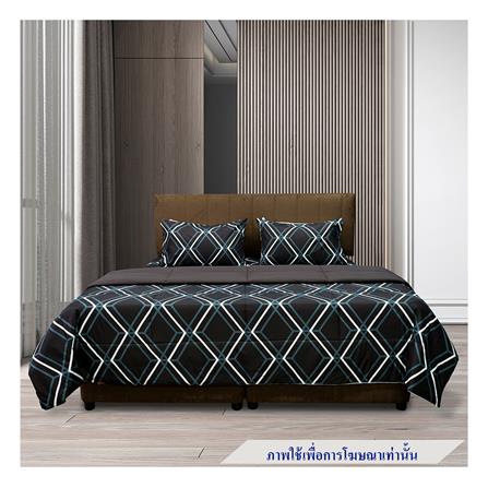 ชุดผ้าปูที่นอน 5 ฟุต 6 ชิ้น PICASSO SMILE สี LIMA BROWN_0