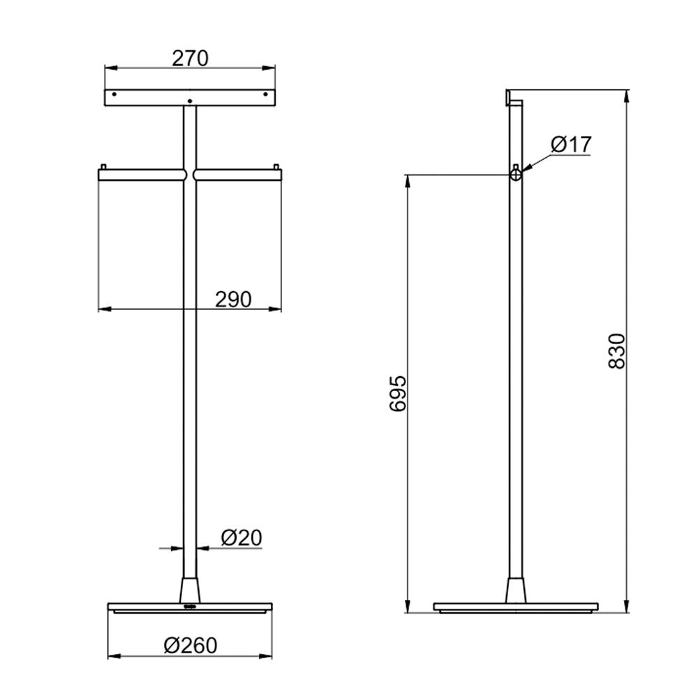 ที่ใส่กระดาษชำระ TOTO YH63SD สีโครม