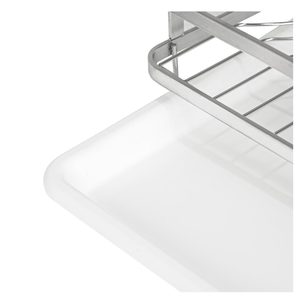 ชั้นคว่ำจานสเตนเลสติดผนัง 2 ชั้น 40 ซม. KECH HEFTY