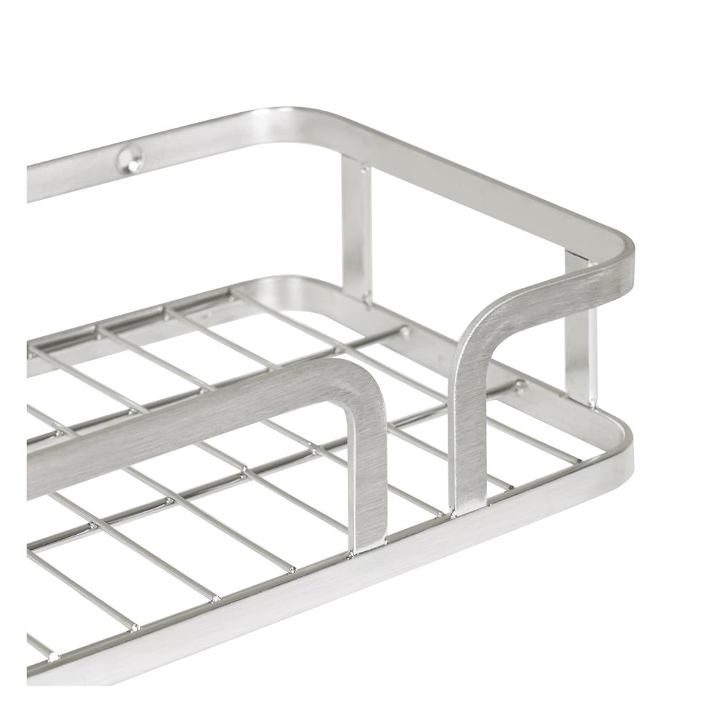 ชั้นคว่ำแก้วสเตนเลสติดผนัง 40 ซม. KECH HEFTY