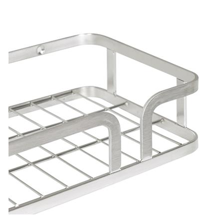 ชั้นคว่ำแก้วสเตนเลสติดผนัง 40 ซม. KECH HEFTY_2