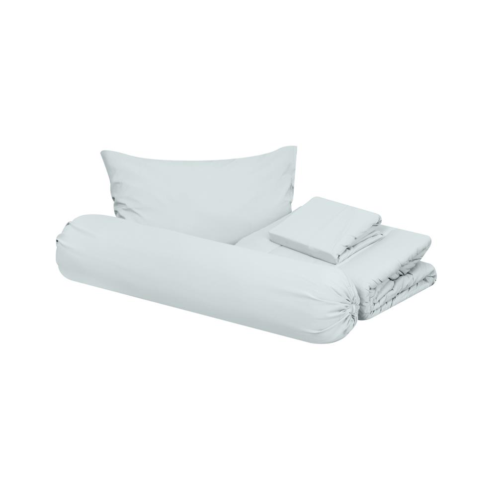 ชุดผ้าปูที่นอน 3.5 ฟุต 4 ชิ้น HOME LIVING STYLE AIR-FEEL สี BLUE