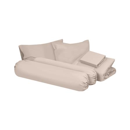 ชุดผ้าปูที่นอน 5 ฟุต 6 ชิ้น HOME LIVING STYLE AIR-FEEL สี TAUPE_1