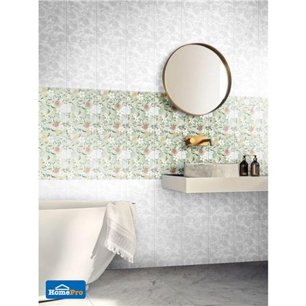 กระเบื้องผนัง 10x16 นิ้ว COTTO มาดมัวเซลล์ ขาว PM HYG 1 ตร.ม._1