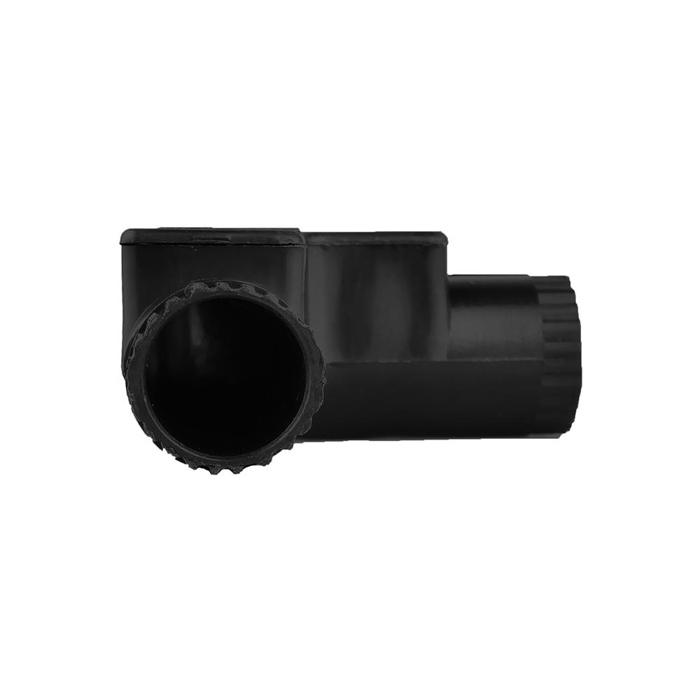 ข้อต่อโค้ง 90 องศา ฝาเปิด HACO IE16 16 มม. สีดำ