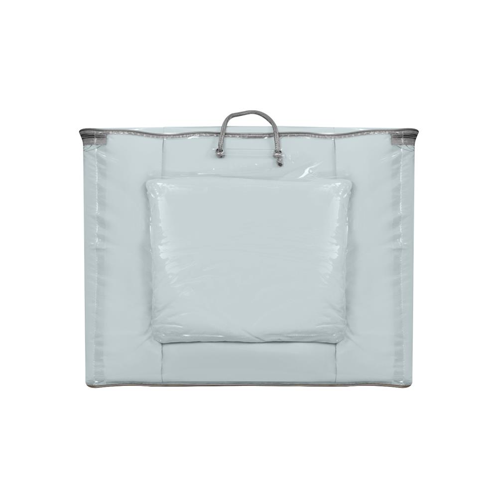 ชุดผ้าปูที่นอน 6 ฟุต 6 ชิ้น HOME LIVING STYLE AIR-FEEL สี BLUE