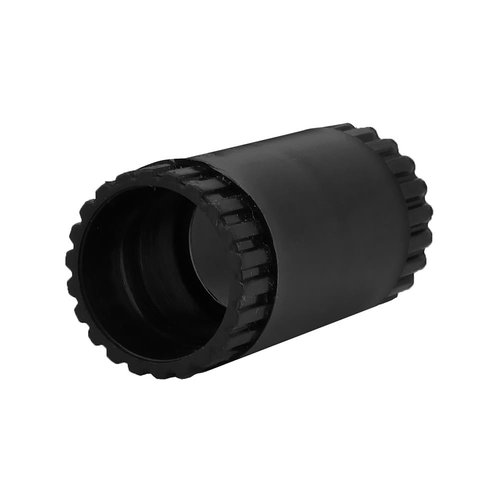 ข้อต่อท่อกลางทาง HACO 16 มม. สีดำ แพ็ก 4 ชิ้น