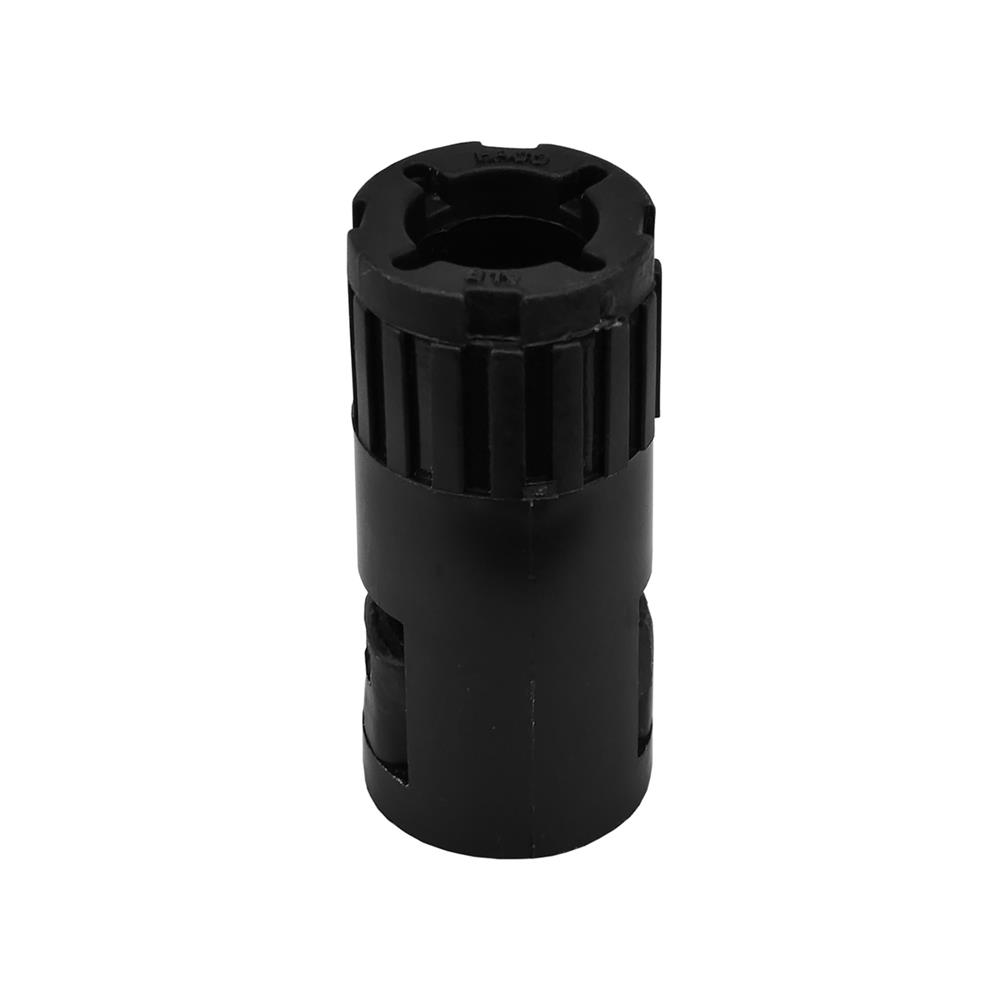 ข้อต่อท่ออ่อน HACO 16 มม. สีดำ แพ็ก 2 ชิ้น