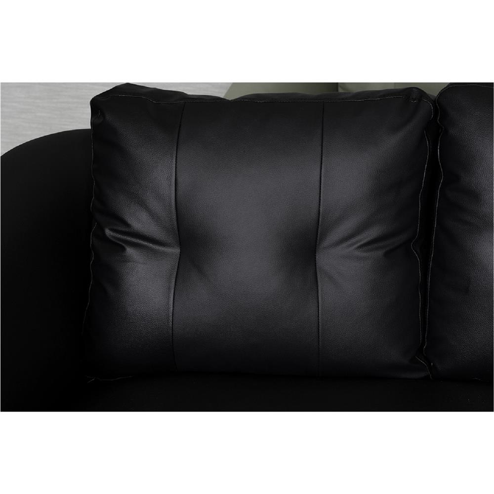 โซฟา 2 ที่นั่ง AS FURNITURE ZAYLA LBKD36 PVC สีดำ