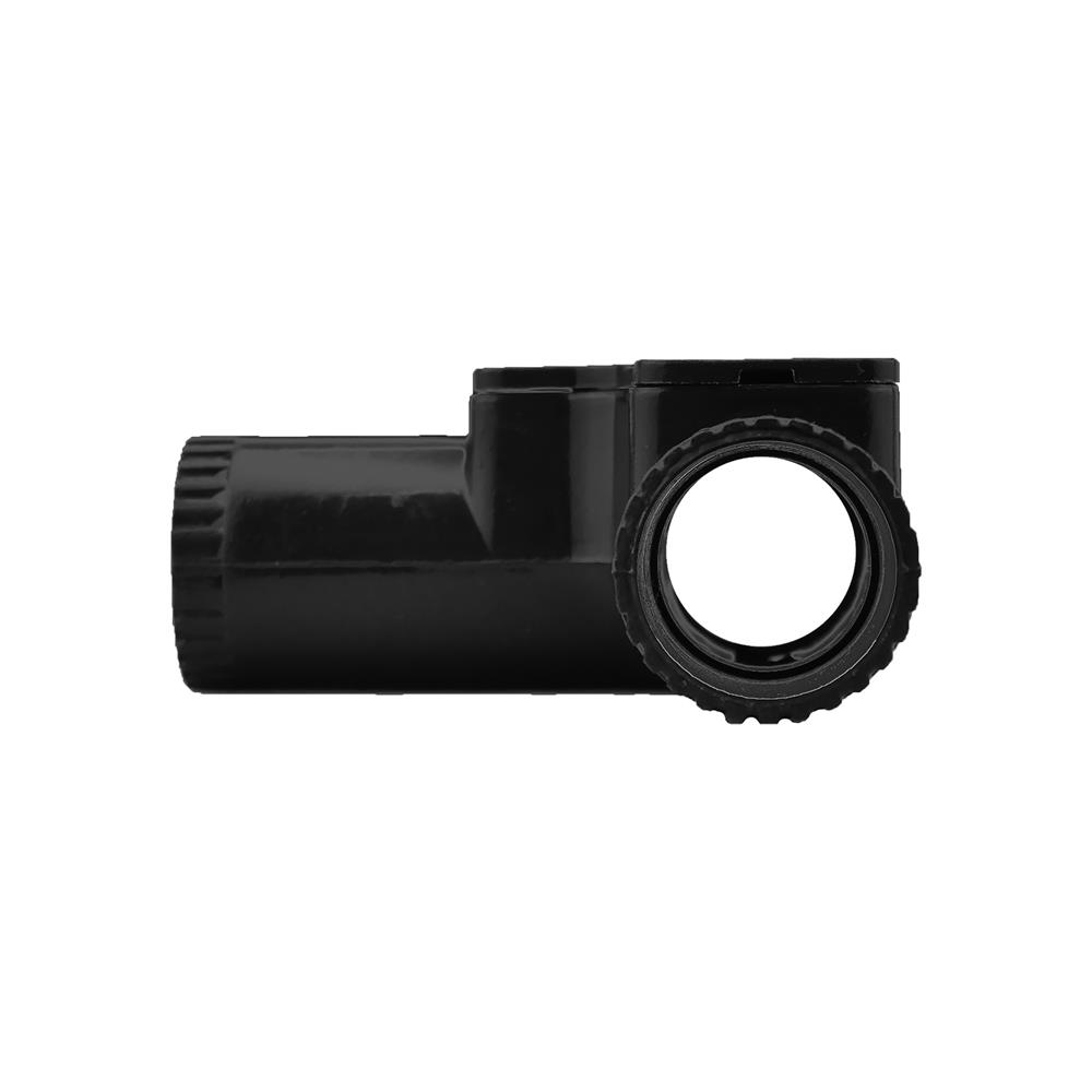 ข้อต่อฝาเปิด 3 ทาง HACO 20 มม. สีดำ