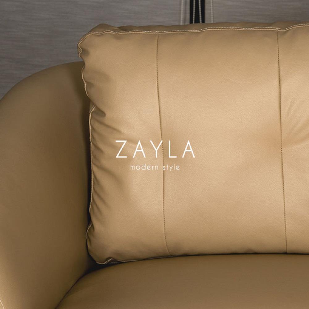 โซฟา 2 ที่นั่ง AS FURNITURE ZAYLA LCRD01 PVC สีครีม
