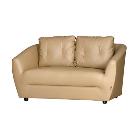 โซฟา 2 ที่นั่ง AS FURNITURE ZAYLA LCRD01 PVC สีครีม