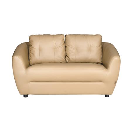 โซฟา 2 ที่นั่ง AS FURNITURE ZAYLA LCRD01 PVC สีครีม_1