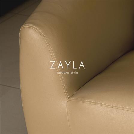 โซฟา 2 ที่นั่ง AS FURNITURE ZAYLA LCRD01 PVC สีครีม_3