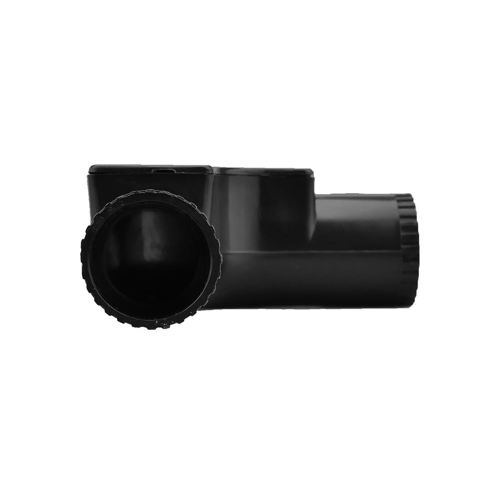 ข้อต่อโค้ง 90 องศา ฝาเปิด HACO IE25 25 มม. สีดำ