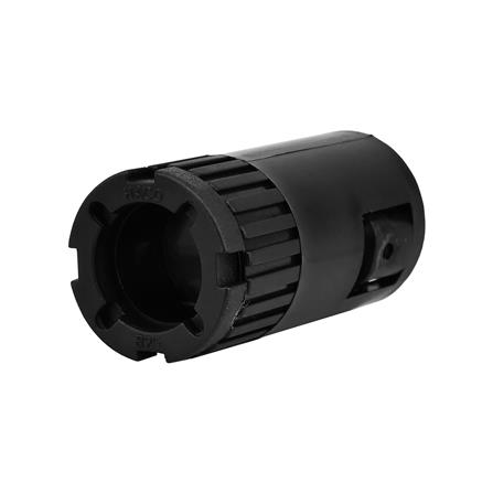 ข้อต่อท่ออ่อน HACO 25 มม. สีดำ แพ็ก 2 ชิ้น