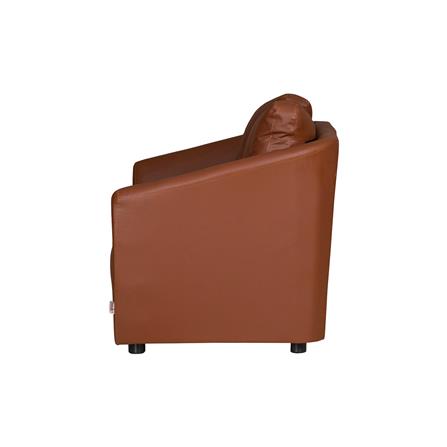 โซฟา 2 ที่นั่ง AS FURNITURE ZAYLA LBWD41 PVC สีน้ำตาลอ่อน_2