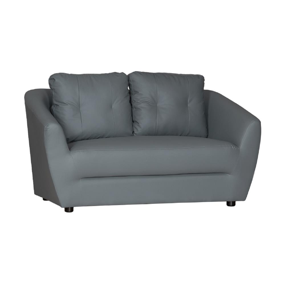 โซฟา 2 ที่นั่ง AS FURNITURE ZAYLA LGYD10 PVC สีเทา